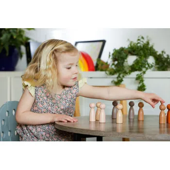 Freckled Frog Peg People - World Cultures - Modern Teaching Aids NZ