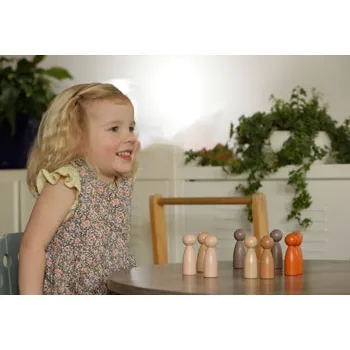 Freckled Frog Peg People - World Cultures - Modern Teaching Aids NZ