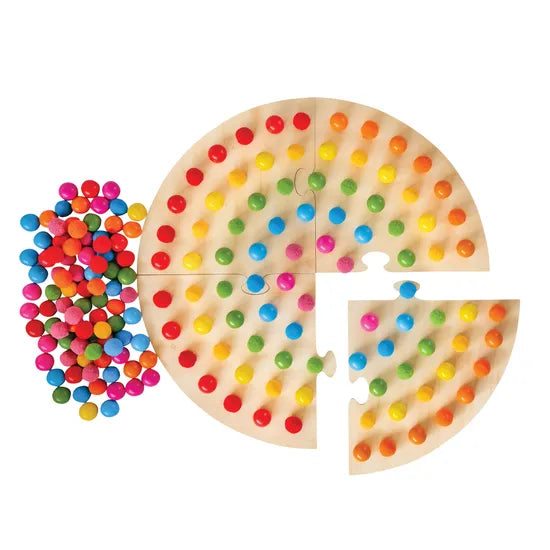 Rainbow Play Panel - 184 pieces - Modern Teaching Aids NZ