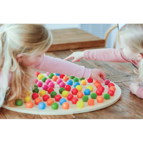 Rainbow Play Panel - 184 pieces - Modern Teaching Aids NZ