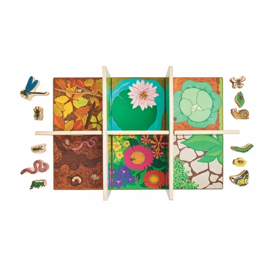 Minibeasts Habitat Discovery Set -15 Pieces - Modern Teaching Aids NZ
