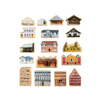 Where I Live? Buildings - 17 Piecess - Modern Teaching Aids NZ