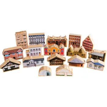 Where I Live? Buildings - 17 Piecess - Modern Teaching Aids NZ