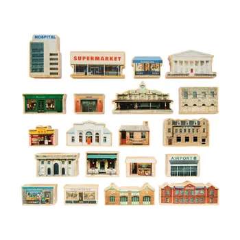 My Little Town - 20 Piecess - Modern Teaching Aids NZ