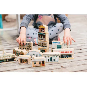 My Little Town - 20 Piecess - Modern Teaching Aids NZ