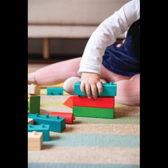 Rainbow Build-Em Blocks - Modern Teaching Aids NZ