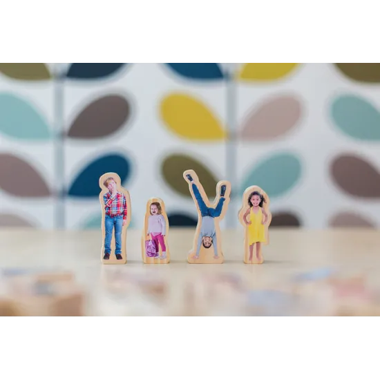 How Am I Feeling today Wooden People - 15pcs - Modern Teaching Aids NZ