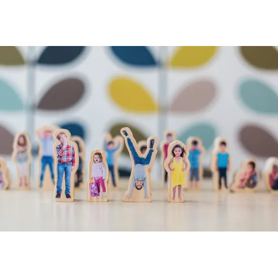 How Am I Feeling today Wooden People - 15pcs - Modern Teaching Aids NZ