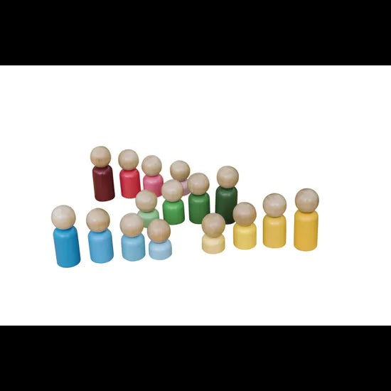 Rainbow Families 16 Pieces - Modern Teaching Aids NZ