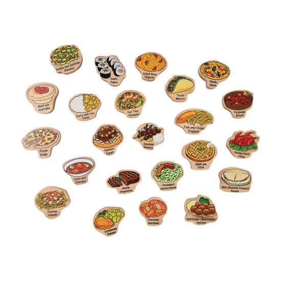 Food Around the World Set of 23 - Modern Teaching Aids NZ