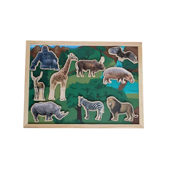 Homes of the Wild 45 Piece Magnetic Set