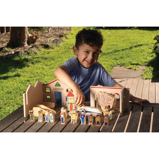 Happy Architect My Kindergarten 22 Pieces - Modern Teaching Aids NZ