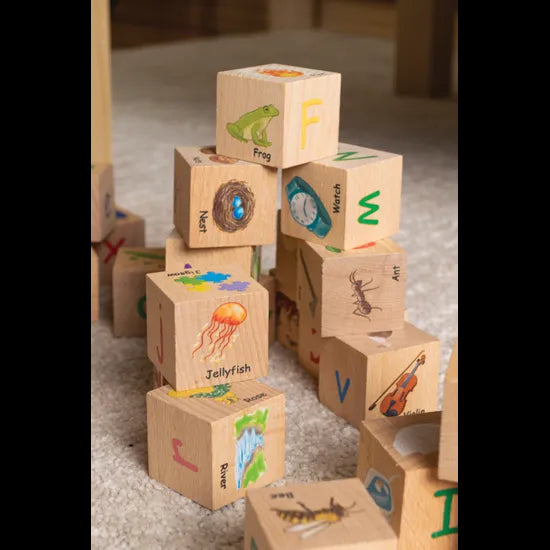 Freckled Frog ABC Blocks - Modern Teaching Aids NZ