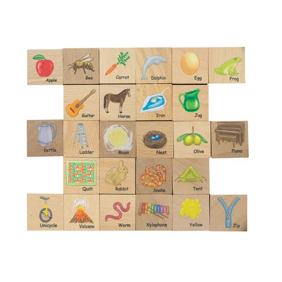 Freckled Frog ABC Blocks - Modern Teaching Aids NZ