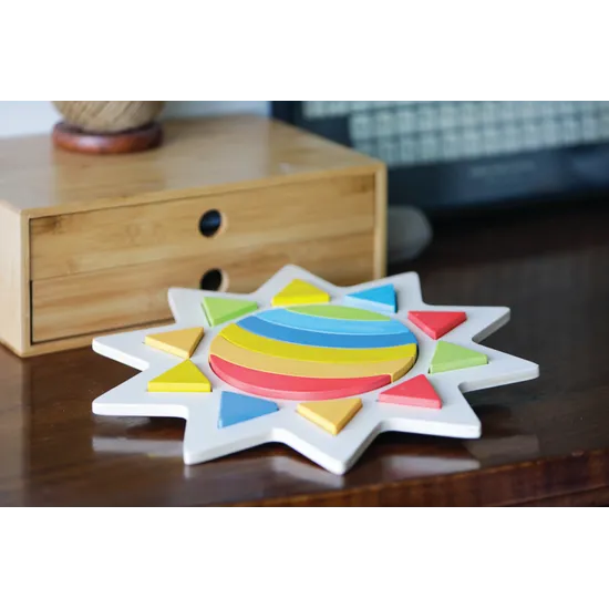 Rainbow in the Sun Puzzle - 17 Pieces - Modern Teaching Aids NZ