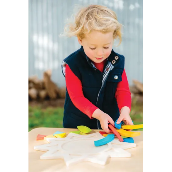 Rainbow in the Sun Puzzle - 17 Pieces - Modern Teaching Aids NZ