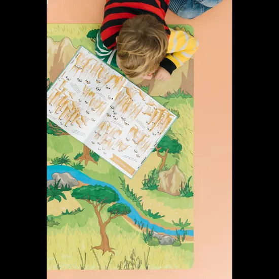 The Happy Architect Wild Animals Play Mat - Modern Teaching Aids NZ