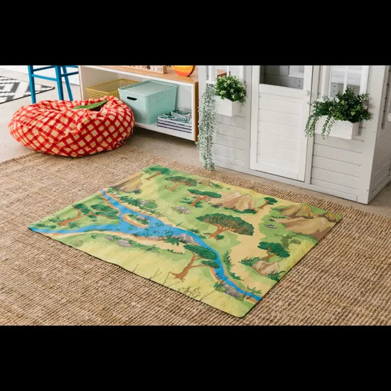 The Happy Architect Wild Animals Play Mat - Modern Teaching Aids NZ