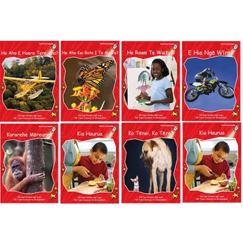 Te Reo MÄori Whero Non-Fiction Readers - Set