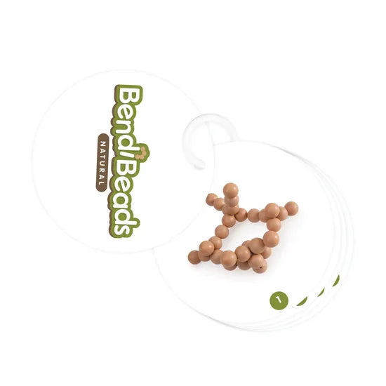 BendiBeads Natural 12 Pieces - Modern Teaching Aids NZ