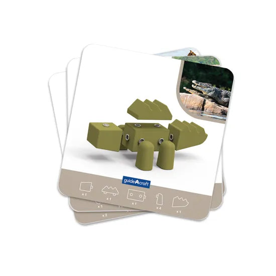 Snap Block Animals - 33 Pieces. Set - Modern Teaching Aids NZ