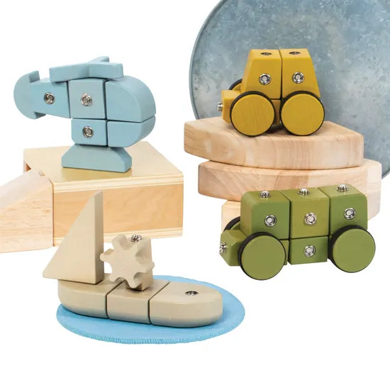 Guidecraft Snap Block Set - Modern Teaching Aids NZ