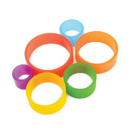 Discovery Circles - Rainbow - Set of 6 - Modern Teaching Aids NZ