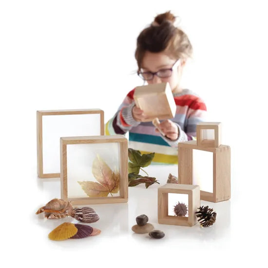 Magnification Blocks - Set of 6 - Modern Teaching Aids NZ