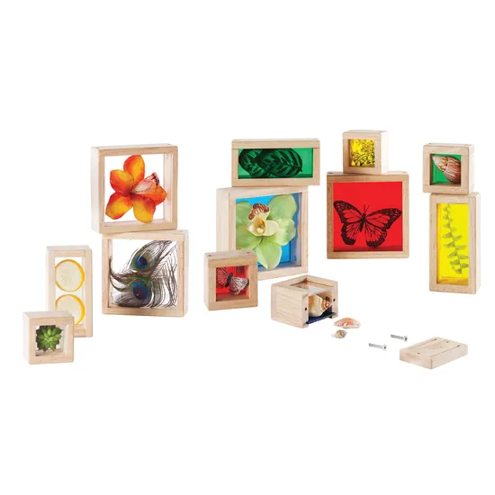 Treasure Blocks - Set of 16 - Modern Teaching Aids NZ
