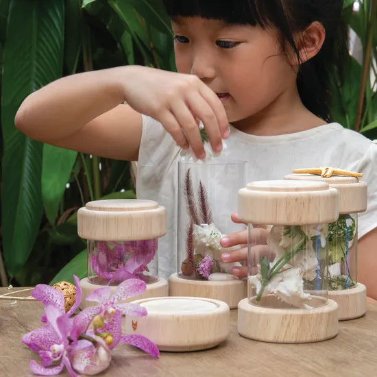 Clear Treasure Tubes - 8 pieces - Modern Teaching Aids NZ