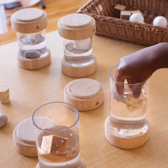 Clear Treasure Tubes - 8 pieces - Modern Teaching Aids NZ