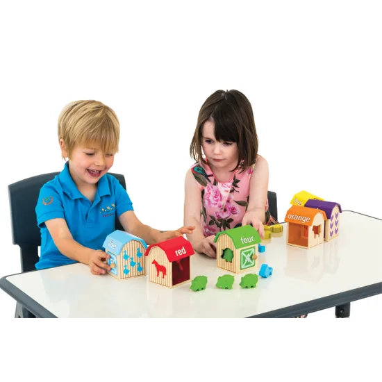 Barnyard Activity Boxes - 28 Pcs - Modern Teaching Aids NZ