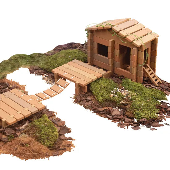 Table Top Notch Blocks-Western 85 piece Set - Modern Teaching Aids NZ