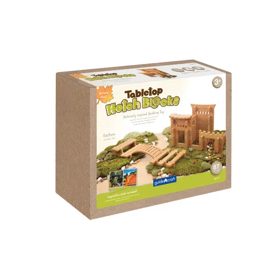 Table Top Notch Blocks- Eastern 87 Piece Set - Modern Teaching Aids NZ