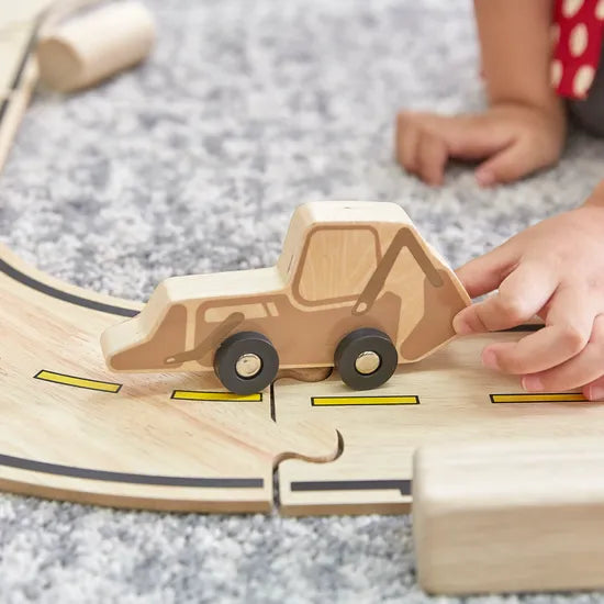 Mini Wooden Trucks - Set of 10 - Modern Teaching Aids NZ