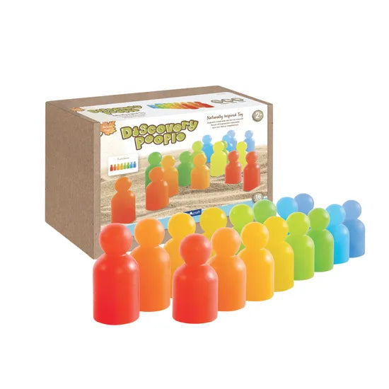 Discovery People Rainbow 16 Pieces - Modern Teaching Aids NZ
