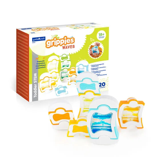 Grippies Waves Set 20 Pieces - Modern Teaching Aids NZ