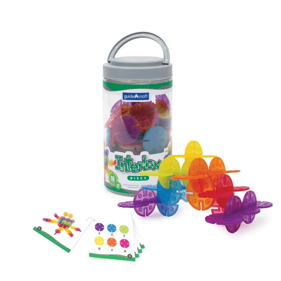 Interlox Discs 96 Pieces - Modern Teaching Aids NZ