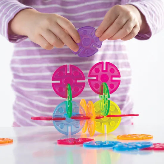 Interlox Discs 96 Pieces - Modern Teaching Aids NZ