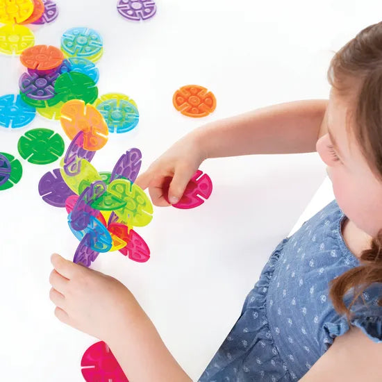 Interlox Discs 96 Pieces - Modern Teaching Aids NZ