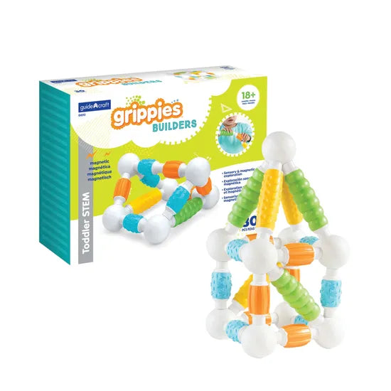 Grippies Magnetic Toddler Construction 84 Piecess - Modern Teaching Aids NZ