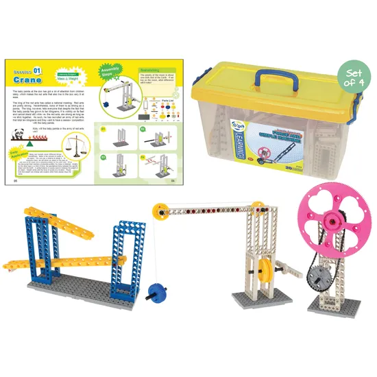 Forces & Simple Machines - 20 Modules, Set of 4