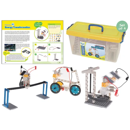 Light & Solar Energy Kit - 20 Modules, Set of 4