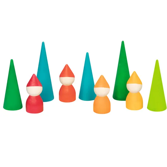 Dwarf Forest 9 Pieces - Modern Teaching Aids NZ