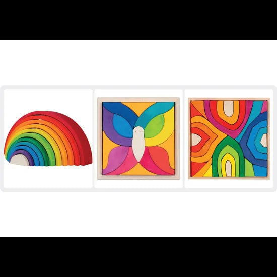 Goki Toddler Block Play Set