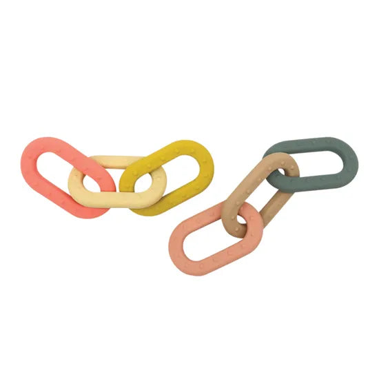 Silicone Baby Links 4 Pieces - Modern Teaching Aids NZ