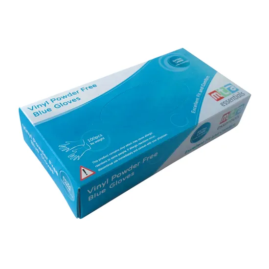 Vinyl Gloves Blue XL - Pack of 100 - Modern Teaching Aids NZ