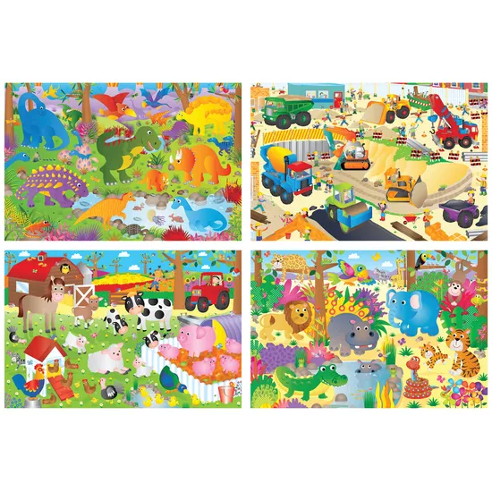 Galt Giant Floor Puzzle Kit - Set of 4