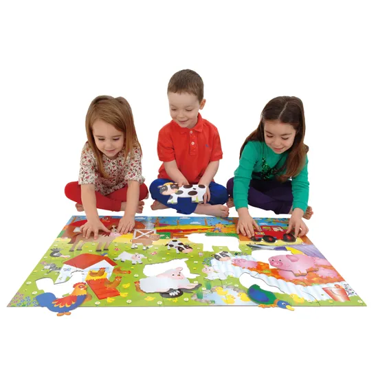 Galt - Farm Giant Floor Puzzle - 30pcs - Modern Teaching Aids NZ