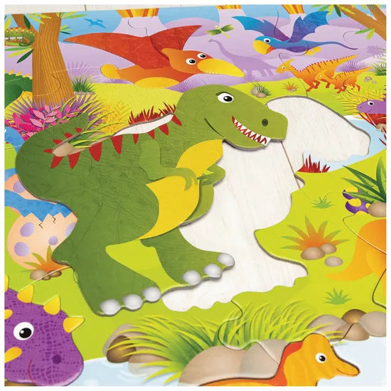 Galt - Dinosaurs Giant Floor Puzzle - 30pcs - Modern Teaching Aids NZ